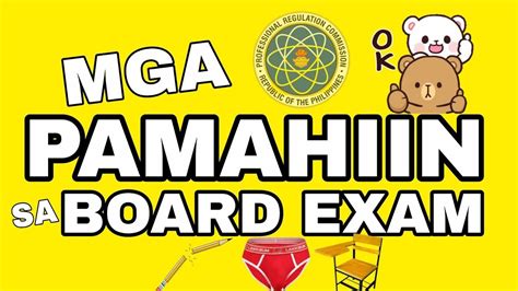 pampaswerte sa board exam|any tips or pamahiin sa board exam : r/adultingph .